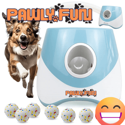 Pawly Fun – Automatyczny wyrzutnik piłek dla psa - | yesplease