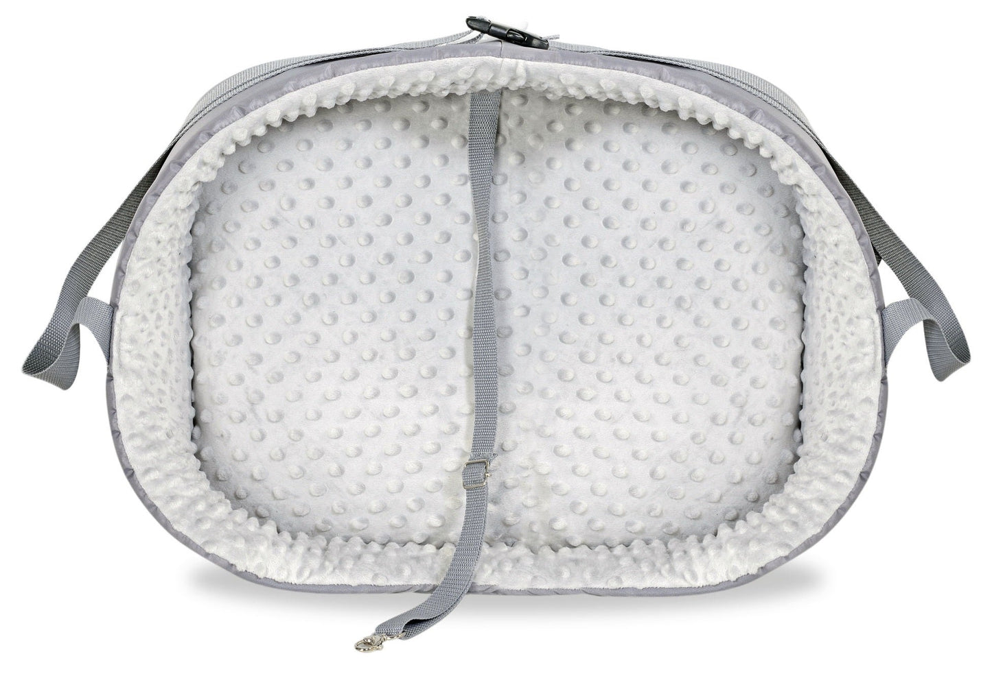 Transporter samochodowy 50x40 cm minky szary - | yesplease