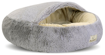 Legowisko dla psa FLUFFY 80 cm jasnoszare - | yesplease
