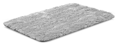 Legowisko dla psa mata 120x80 cm shaggy jasnoszary antyslip - | yesplease