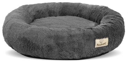 Legowisko shaggy 100 cm ciemnoszary rozbieralny antyslip - | yesplease
