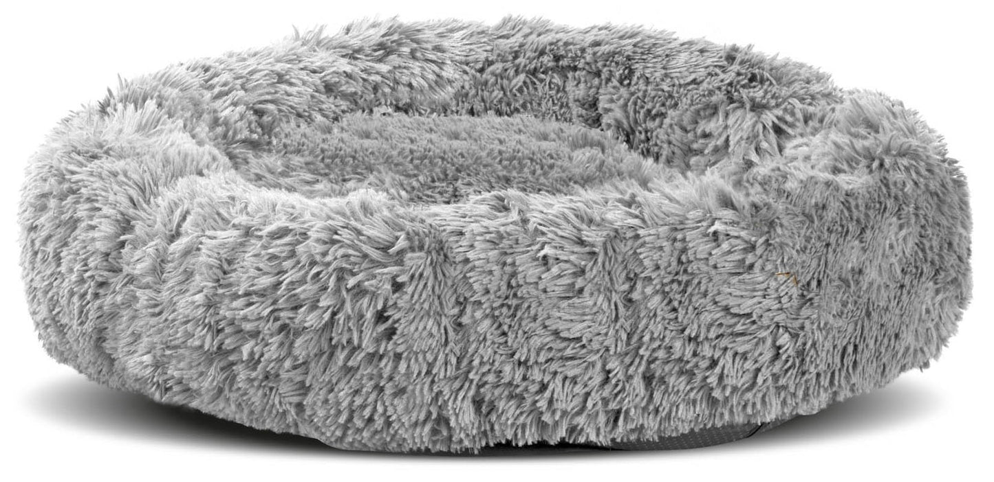 Legowisko shaggy 120cm jasnoszare - | yesplease
