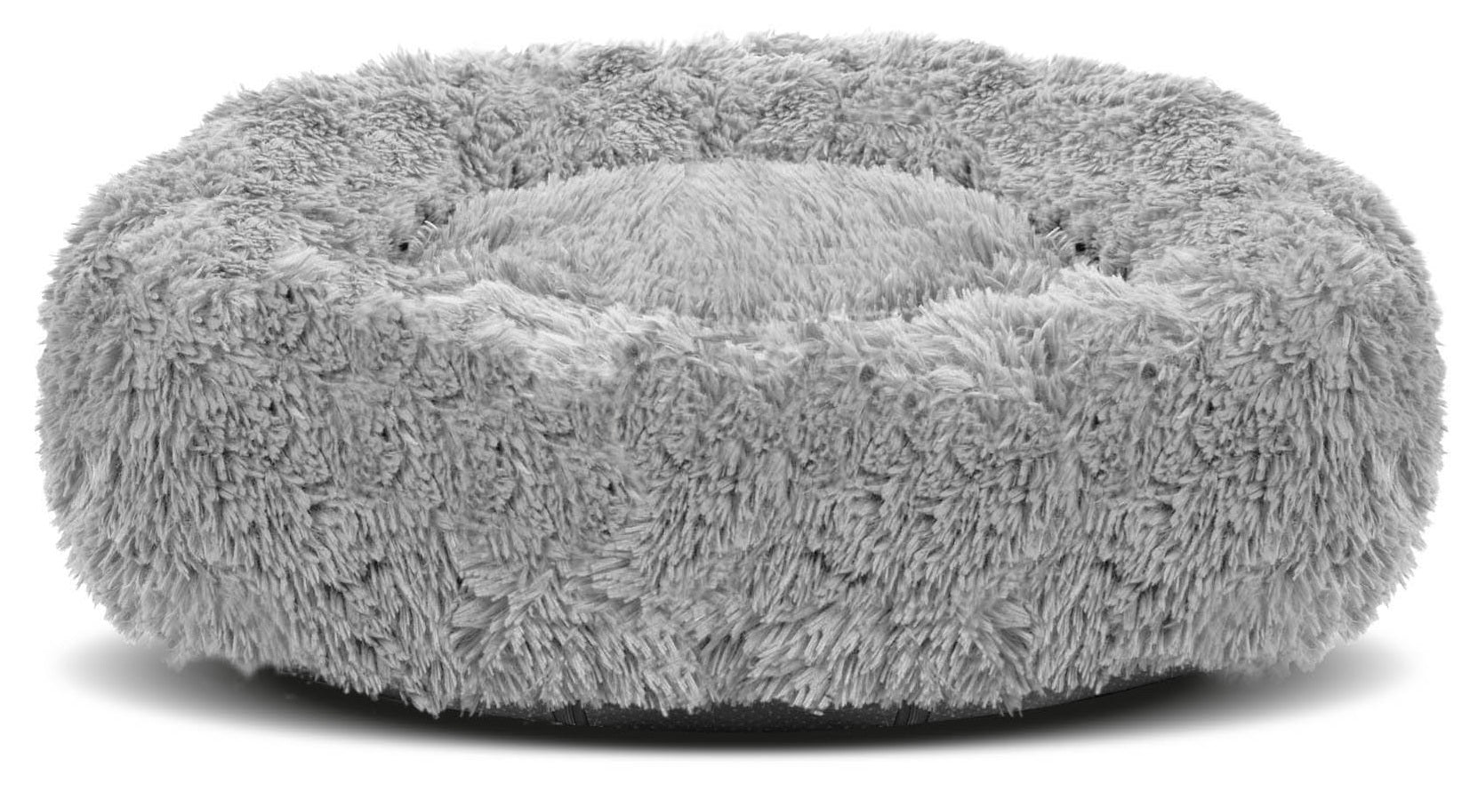 Legowisko shaggy 120cm jasnoszare - | yesplease