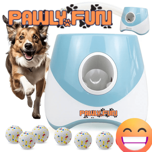 Pawly Fun – Automatyczny wyrzutnik piłek dla psa - | yesplease