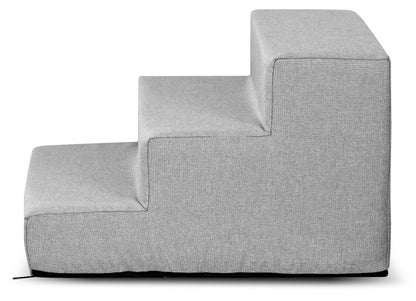 Schody 3 stopniowe rozbieralne, antyslip 45x30x30 cm len szary - | yesplease