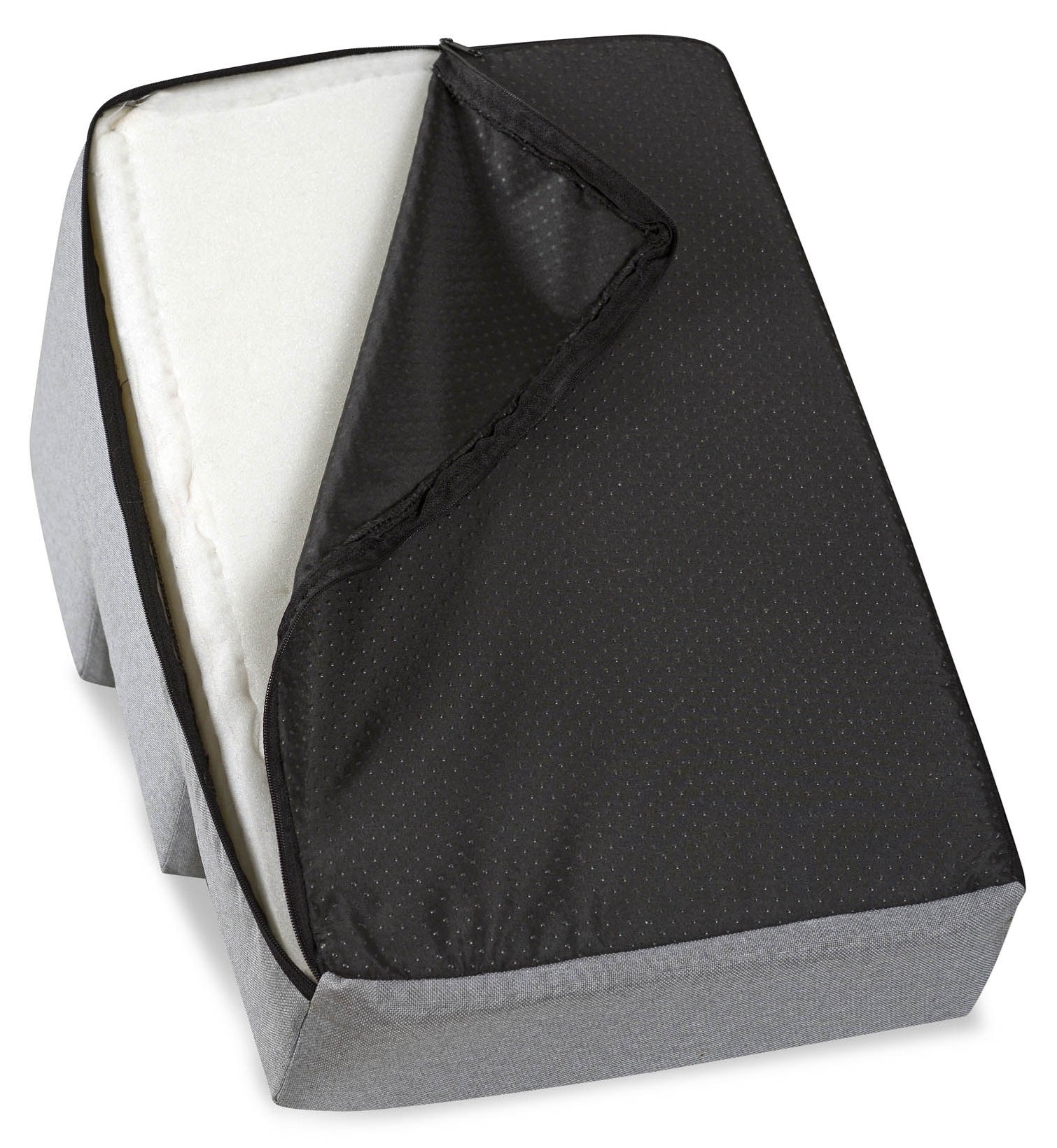 Schody 3 stopniowe rozbieralne, antyslip 45x30x30 cm len szary - | yesplease