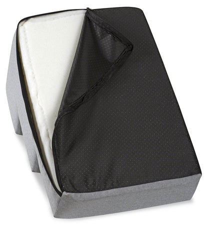 Schody 3 stopniowe rozbieralne, antyslip 45x30x30 cm len szary - | yesplease