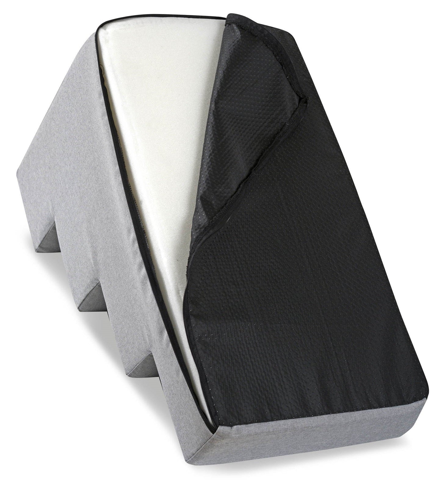 Schody 4 stopniowe rozbieralne, antyslip 60x40x30 cm len szary - | yesplease