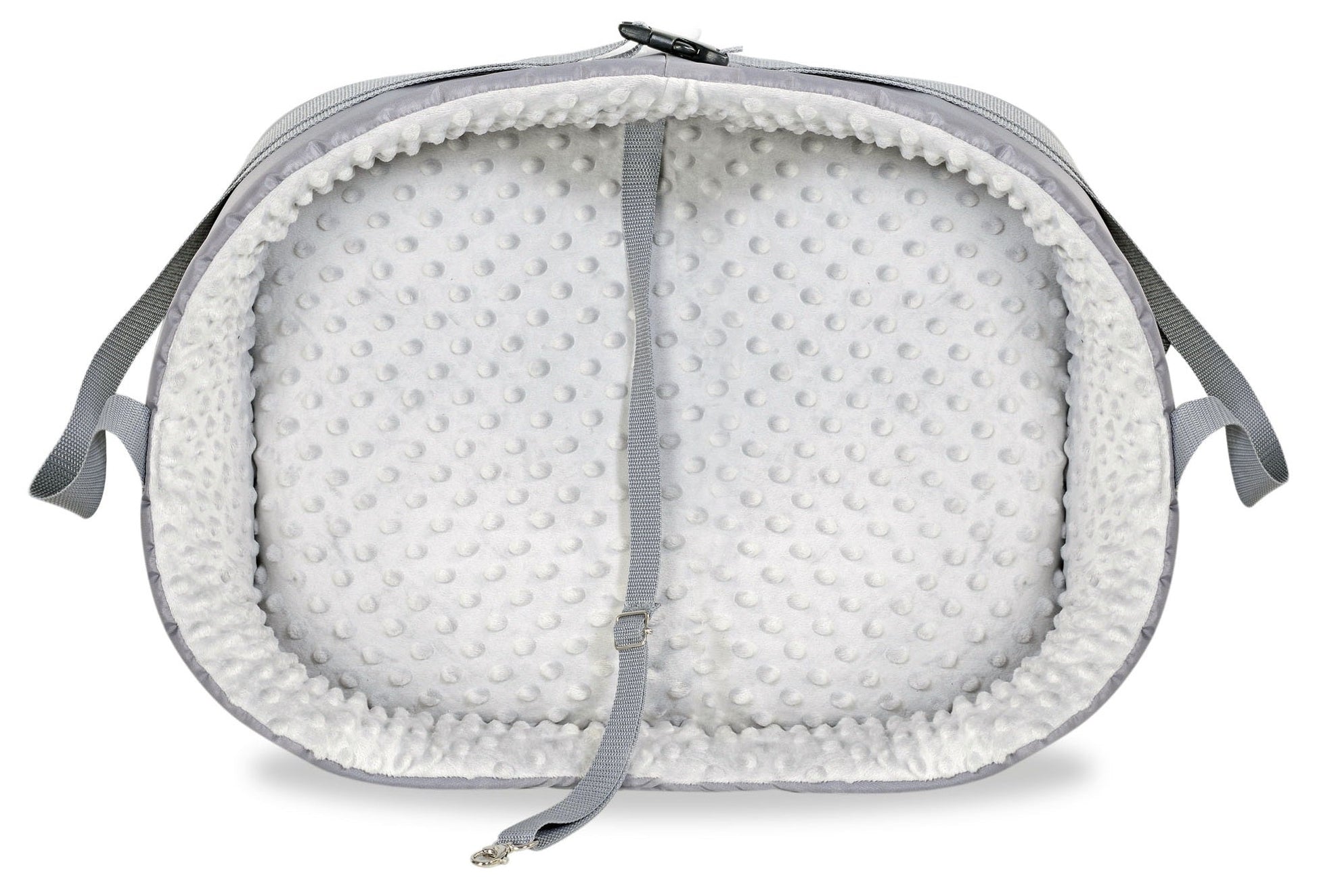 Transporter samochodowy 50x40 cm minky szary - | yesplease